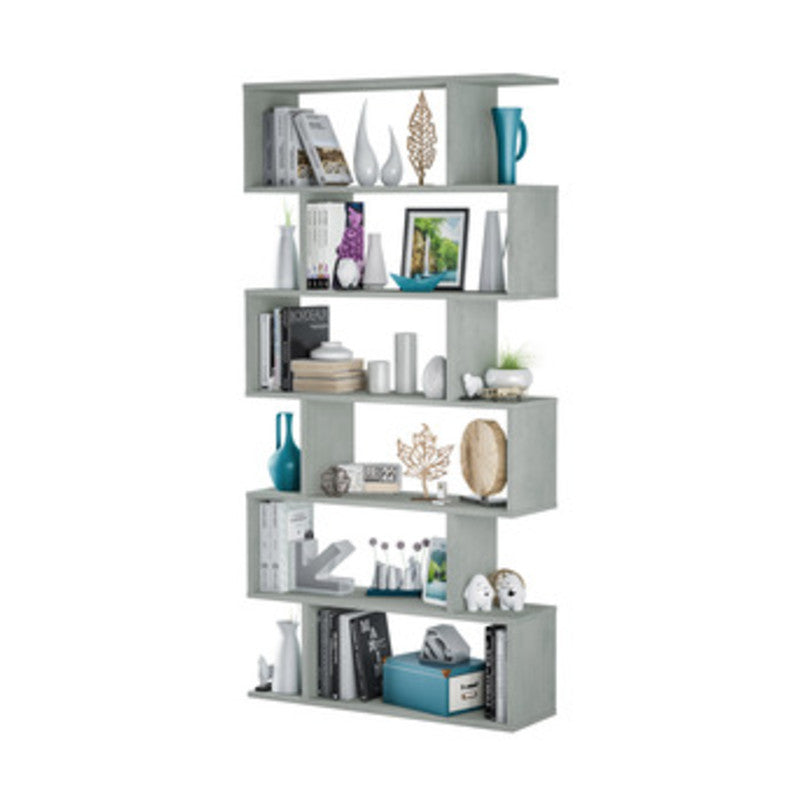Q.TA' 1 KIT LIBRERIA ATHENA 80X25X192 CEMENTO