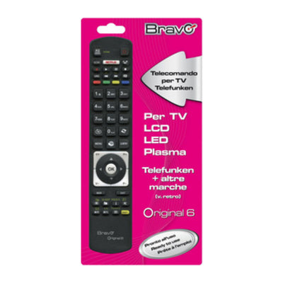 Q.TA' 1 TELECOMANDO TV BRAVO ORIGINAL 6 TELEFUNKEN