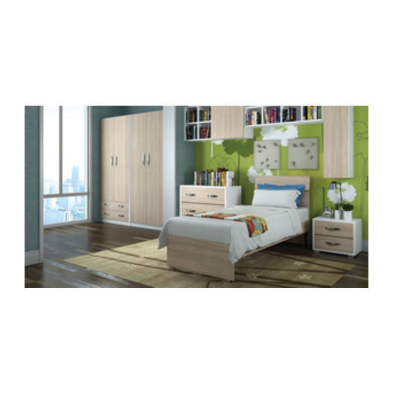 Q.TA' 1 LINEA MODERN LETTO 2P OLMO 171X200X98