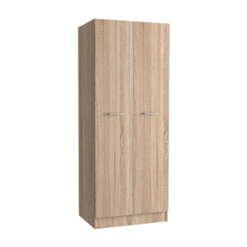 Q.TA' 1 KIT ARMADIO 2 ANTE 71X51,5XH181 CM ROVERE