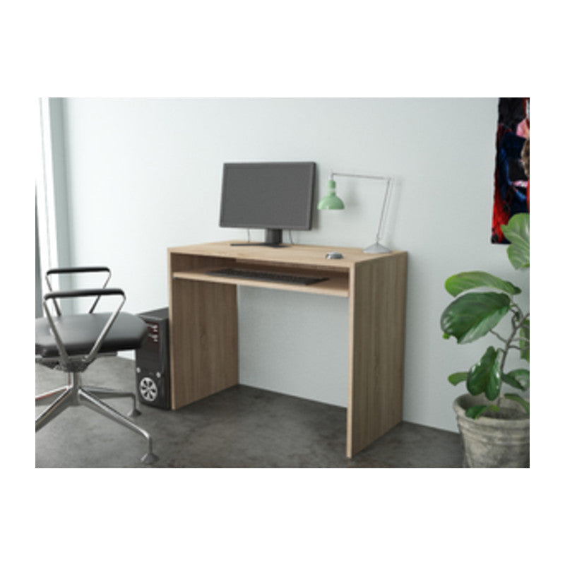 Q.TA' 1 KIT SCRIVANIA 90X45XH74 CM 1 RIPIANO ROVERE