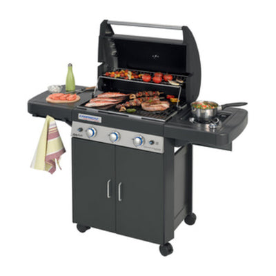 Q.TA' 1 BARBECUE DUALGAS 3 CLASSIC LS PLUS DARK 9.6+2.3KW