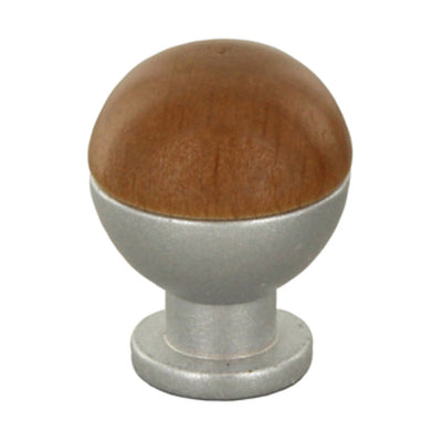 Q.TA' 1 BL POMOLO LEGNO OTT 735B D 18 MM NOCE CH 2