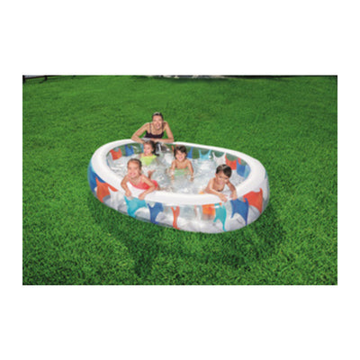 Q.TA' 1 PISCINA GONFIABILE MULTICOL 152X234X51H 54066B
