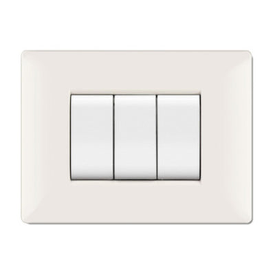 Q.TA' 10 PLACCA LIFE Q LIVING PLAST BIANCO 3P