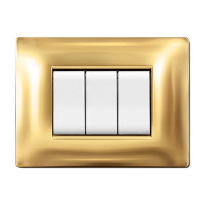 Q.TA' 1 PLACCA LIFE Q LIVING PLAST ORO 4P