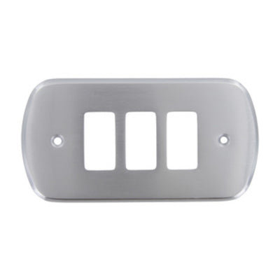 Q.TA' 10 COPRINTERRUTTORE AURORA CROMO SAT. MIS. C