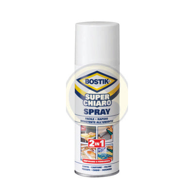Q.TA' 1 BOSTIK SUPERCHIARO ADESIVO SPRAY 500 ML