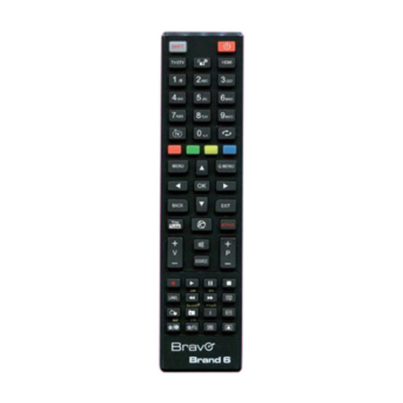 Q.TA' 1 TELECOMANDO TV BRAVO BRAND 6 TELEFUNKEN