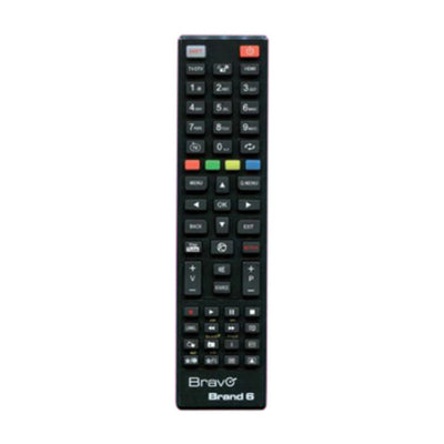 Q.TA' 1 TELECOMANDO TV BRAVO BRAND 6 TELEFUNKEN