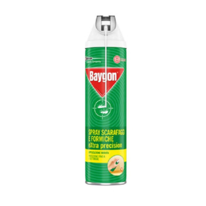 Q.TA' 12 INSETTICIDA SCARAFAGGI E FORMICHE SCHIUMA 400 ML BAYGON