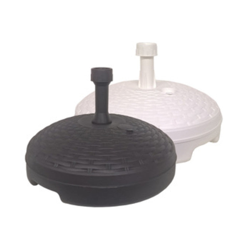 Q.TA' 6 BASE P/OMBRELLONE PVC RATTAN D45 TUBO D35 COL ASS