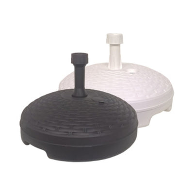 Q.TA' 6 BASE P/OMBRELLONE PVC RATTAN D45 TUBO D35 COL ASS