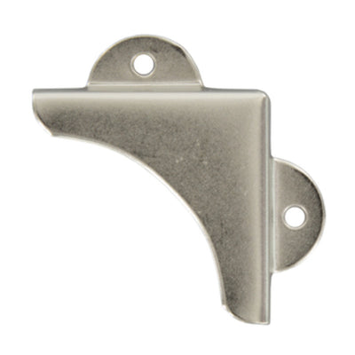 Q.TA' 100 FERMASPECCHI LISCIO ACCIAIO NICHELATO 40X40 MM
