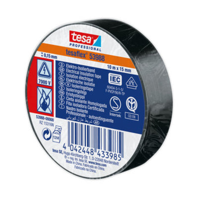 Q.TA' 10 NASTRO ISOLANTE CERTIFICATO NERO 10MTX15MM