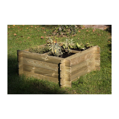 Q.TA' 1 ORTIERA IN LEGNO DA APPOGGIO 100X100XH42 CM