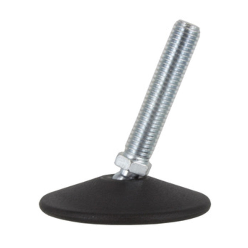 Q.TA' 25 PIEDINO OSCILLANTE ACCIAIO ZINCATO MA10XD 60 MM