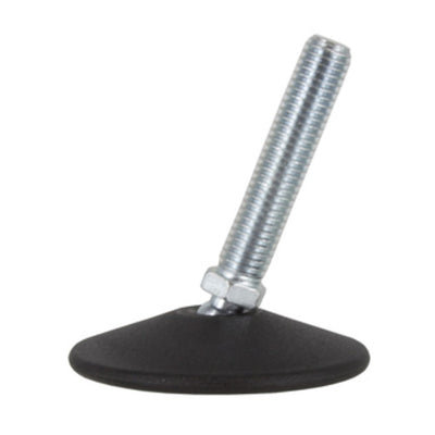 Q.TA' 25 PIEDINO OSCILLANTE ACCIAIO ZINCATO MA10XD 60 MM