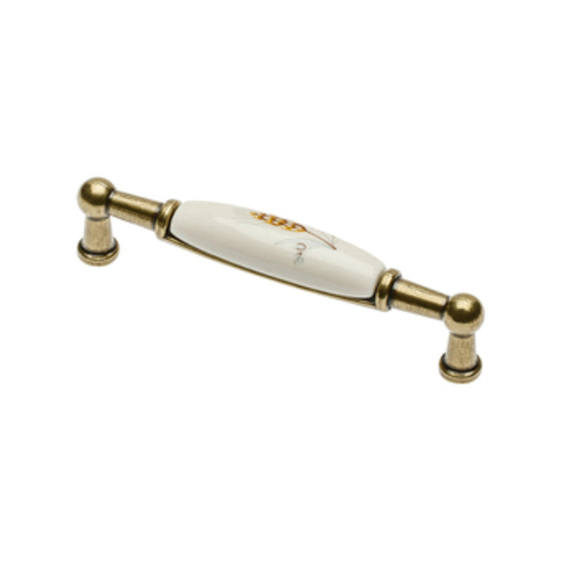 Q.TA' 25 MANIGLIA PORCELLANA UP-WP0728-BK 106X26 MM