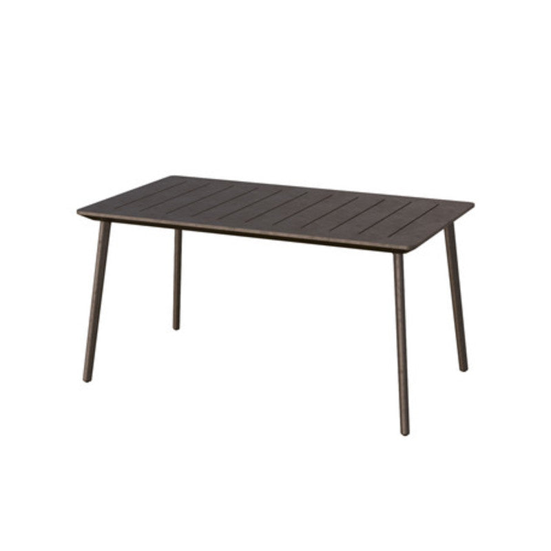 Q.TA' 1 KETER TAVOLO CAST IRON 150X90XH74 CM EFFETTO GHISA