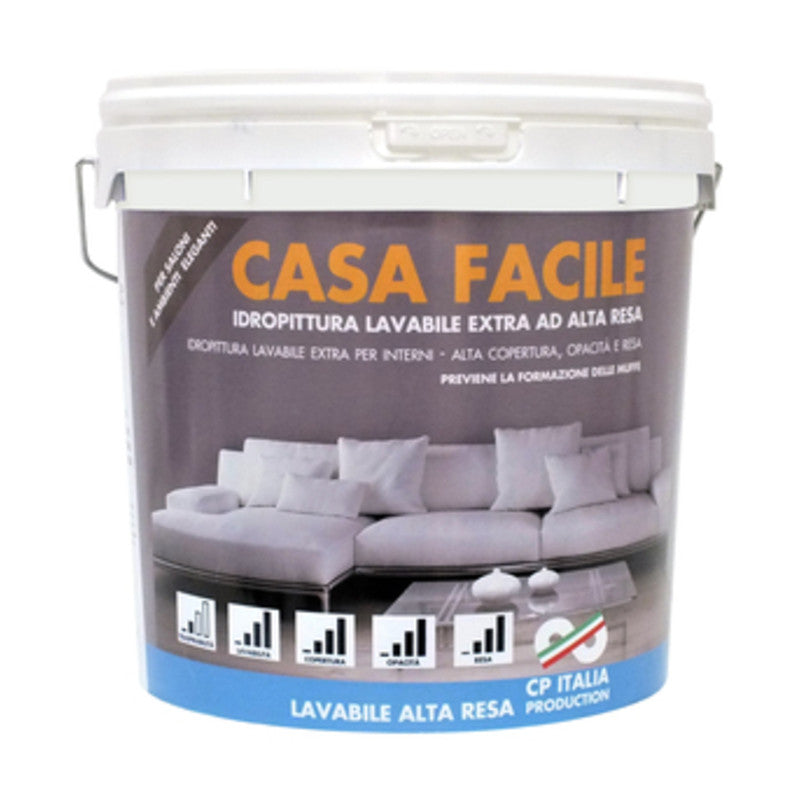 Q.TA' 1 IDROPITTURA SUPERLAVABILE CASA FACILE 4 L