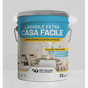 Q.TA' 1 IDROPITTURA SUPERLAVABILE CASA FACILE 13 L
