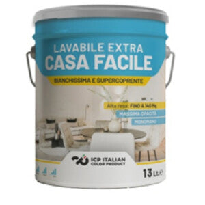 Q.TA' 1 IDROPITTURA SUPERLAVABILE CASA FACILE 13 L