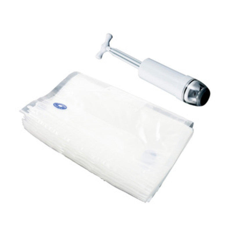 Q.TA' 1 POMPA P/SOTTOVUOTO +10 BUSTE IN SET