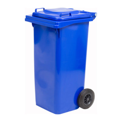 Q.TA' 1 PATTUMIERA 120 L C/RUOTE BLU MP