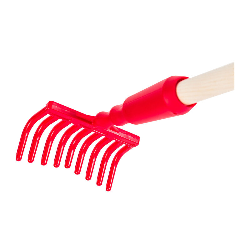 Q.TA' 30 RASTRELLO A 9 DENTI P/OLIVE PLASTICA MAN FORATO