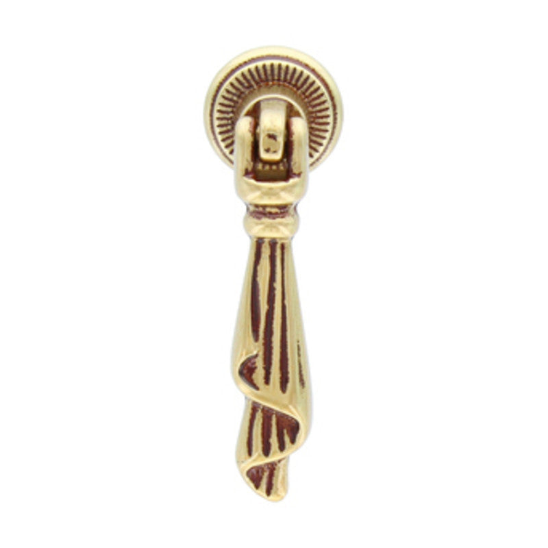 Q.TA' 25 MANIGLIA OTTONE 21391 20X62 MM PATINE**