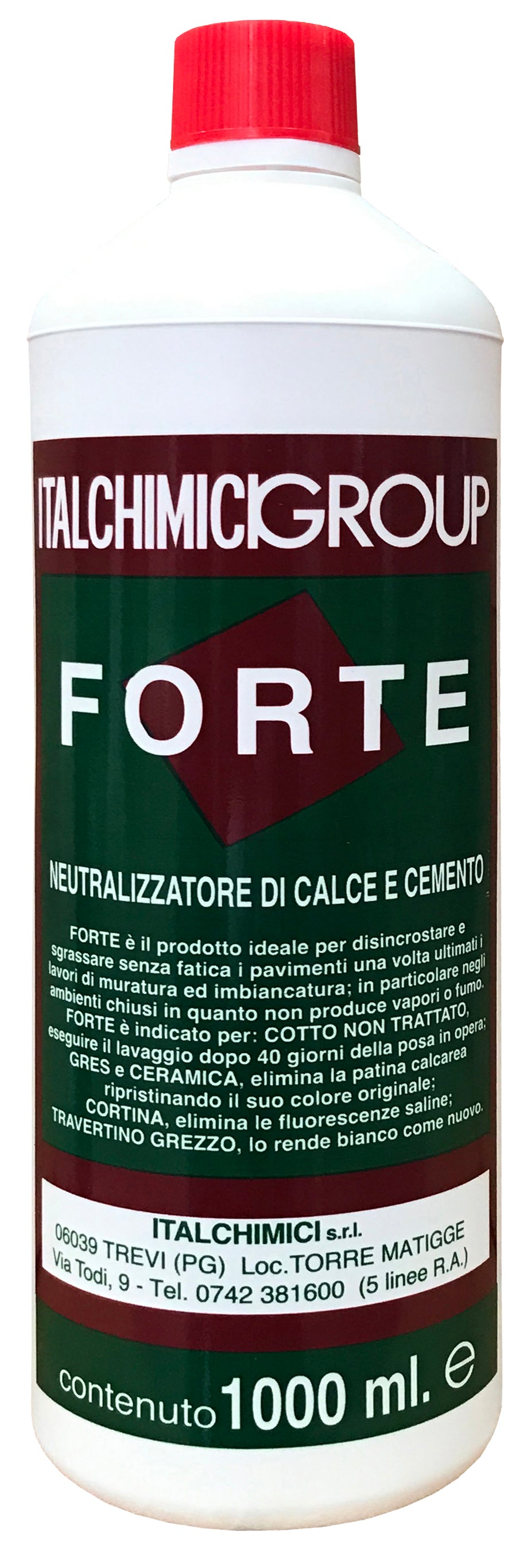 Q.TA'. 12 DISINCROSTANTE PER COTTO CERAMICA FORTE 1 L