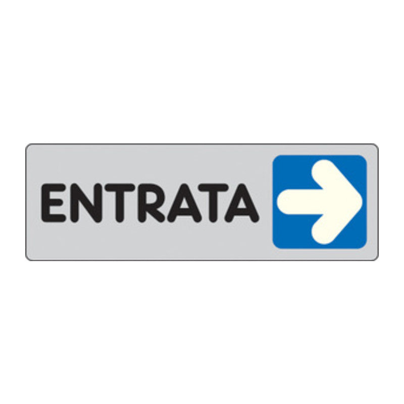 Q.TA' 10 ETICHETTA ADESIVA 150X50 ENTRATA (DX)