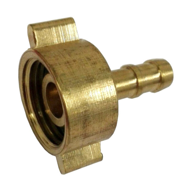 Q.TA' 1 GIRELLO C/PORTAGOMMA OTTONE 1/2 X 10 MM.*
