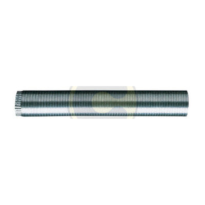 Q.TA' 6 TUBO FLESSIBILE ESTENSIBILE ALLUMINIO NAT. D 15 CM