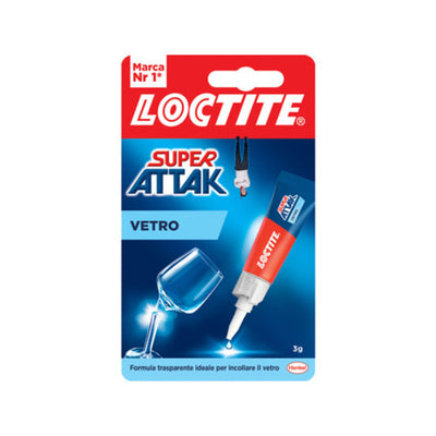 Q.TA' 1 ADESIVO SUPER ATTAK VETRO 3 G