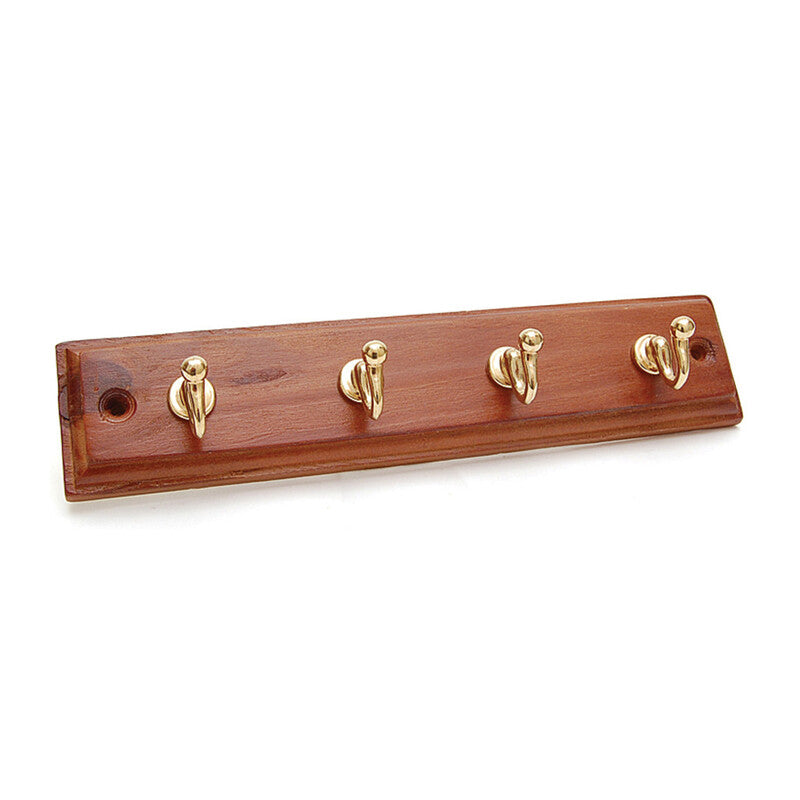 Q.TA' 5 APPENDIABITI HOLZ 4 POSTI 235X50 MM NOCE ORO