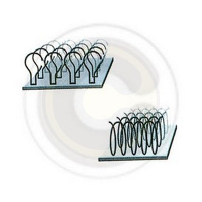 Q.TA' 50 NASTRO A STRAPPO GANCIO P/VELCRO DG BIANCO