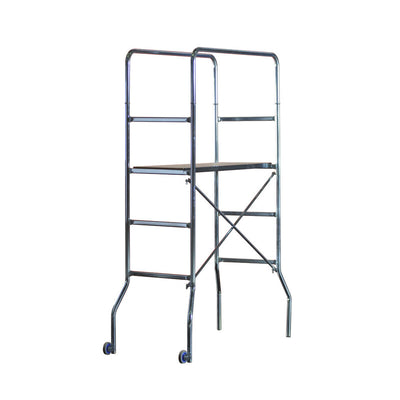 Q.TA' 1 TRABATTELLO ACCIAIO ZINC TRIO 60X130XH188 CM