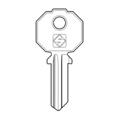 Q.TA' 10 SILCA PF2S CHIAVE PROFILO ACCIAIO