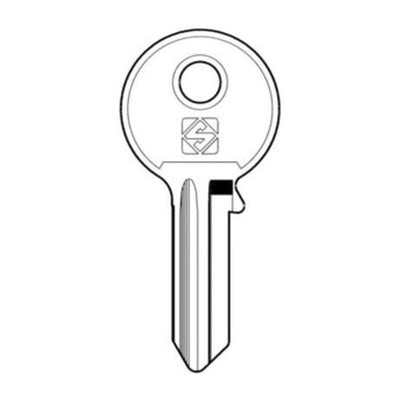 Q.TA' 10 SILCA CB83 CHIAVE PROFILO OTTONE