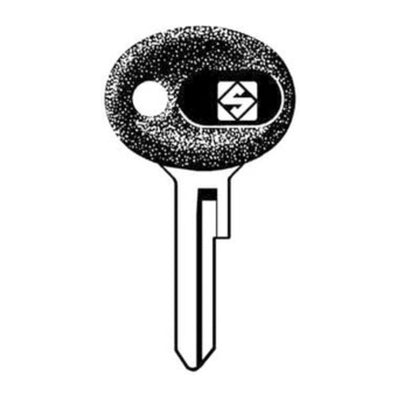 Q.TA' 5 SILCA NE5P CHIAVE AUTO TESTA PLASTICA ACCIAIO