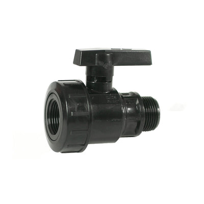 Q.TA' 5 PL RACCORDO POLIPROP VALVOLA A SFERA MF 3/4