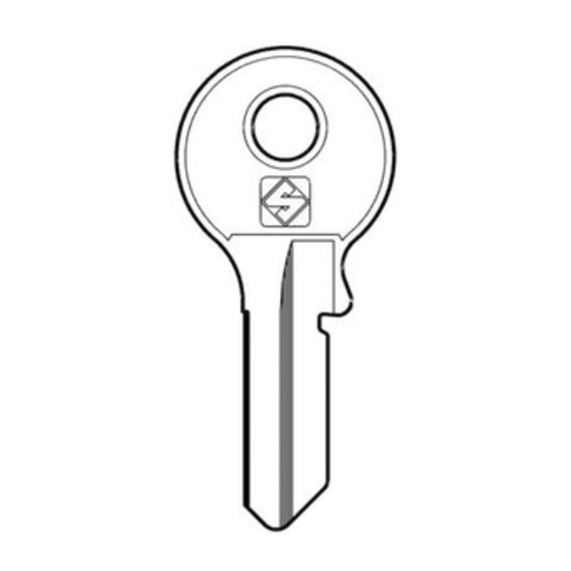 Q.TA' 20 SILCA VI084 CHIAVE PROFILO OTTONE