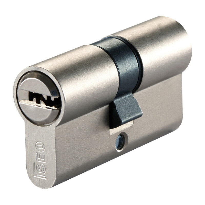 Q.TA' 1 ISEO R6 8809 CILINDRO SAGOMATO 28-28 NICHELATO C/3 CH