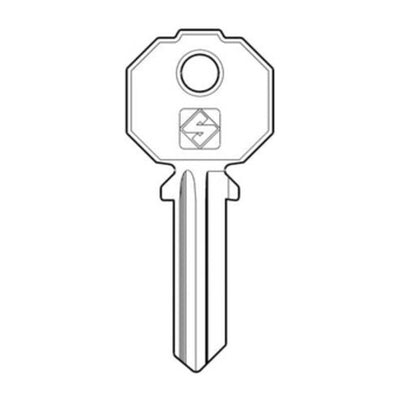 Q.TA' 10 SILCA PF092S CHIAVE PROFILO OTTONE