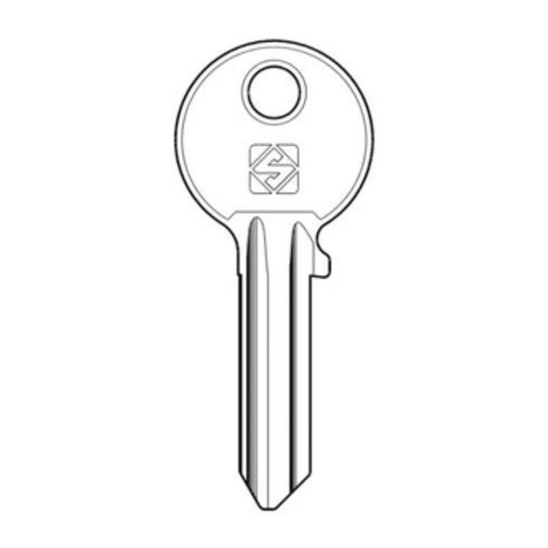 Q.TA' 10 SILCA CC2R CHIAVE PROFILO OTTONE