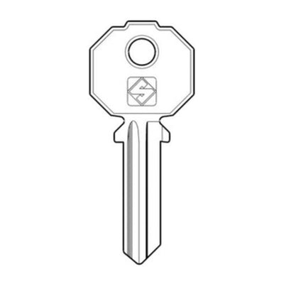 Q.TA' 10 SILCA PF092S CHIAVE PROFILO ACCIAIO