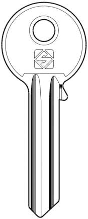 Q.TA'. 20 CHIAVI SILCA PROFILO UL055 ASC GR.2/2