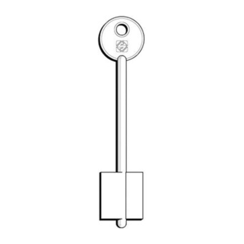 Q.TA' 5 SILCA ALLT CHIAVE DOPPIA MAPPA OTTONE